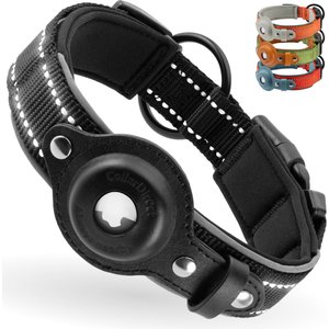CollarDirect Airtag Dog Collar, Black, X-Large