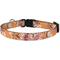 Show in main carousel: CollarDirect Floral Design Pattern Nylon Cat Collar, Beige slide 3 of 3