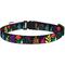 Show in main carousel: CollarDirect Floral Design Pattern Nylon Cat Collar, Black slide 3 of 3