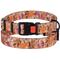 Show in main carousel: CollarDirect Floral Design Pattern Nylon Dog Collar, Beige, X-Large slide 1 of 7