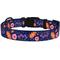 Show in main carousel: CollarDirect Floral Design Pattern Nylon Dog Collar, Navy Blue, Large slide 3 of 6