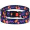 Show in main carousel: CollarDirect Floral Design Pattern Nylon Dog Collar, Navy Blue, X-Large slide 1 of 6
