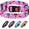 Show in main carousel: CollarDirect Floral Design Pattern Nylon Dog Collar, Pink, Large slide 5 of 6
