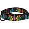 Show in main carousel: CollarDirect Floral Design Pattern Nylon Martingale Dog Collar, Black, Medium slide 1 of 5