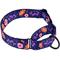 Show in main carousel: CollarDirect Floral Design Pattern Nylon Martingale Dog Collar, Navy Blue, Large slide 3 of 5