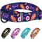 Show in main carousel: CollarDirect Floral Design Pattern Nylon Martingale Dog Collar, Navy Blue, Large slide 4 of 5