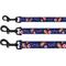 Show in main carousel: CollarDirect Floral Pattern Nylon Dog Leash, Navy Blue, Medium slide 4 of 4