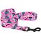 Show in main carousel: CollarDirect Floral Pattern Nylon Dog Leash, Pink, Medium slide 1 of 3