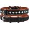 Show in main carousel: CollarDirect Handmade Studded Leather Dog Collar, Black, X-Small slide 2 of 4