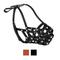 Show in main carousel: CollarDirect Leather Basket Dog Muzzle for Pitbull, Black slide 1 of 4