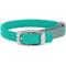 Show in main carousel: CollarDirect Leather Cat Collar with Bell, Mint Green, Small: 6 to 7-in neck, 3/8-in wide slide 1 of 4