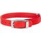 Show in main carousel: CollarDirect Leather Cat Collar with Bell, Red, Small: 6 to 7-in neck, 3/8-in wide slide 1 of 5
