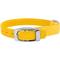 Show in main carousel: CollarDirect Leather Cat Collar with Bell, Yellow, Medium: 9 to 11-in neck, 3/8-in wide slide 1 of 5
