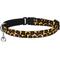 Show in main carousel: CollarDirect Leopard Breakaway Buckle Cat Collar, Brown slide 2 of 4