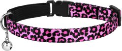 CollarDirect Leopard Breakaway Buckle Cat Collar, Pink slide 2 of 3
