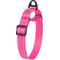 Show in main carousel: CollarDirect Reflective Martingale Nylon Dog Collar, Pink, Large slide 4 of 8