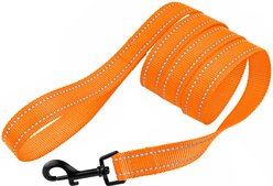CollarDirect Reflective Nylon Dog Leash, 5-ft, Orange, Medium slide 2 of 5