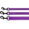 Show in main carousel: CollarDirect Reflective Nylon Dog Leash, 5-ft, Purple, Medium slide 5 of 6