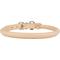 Show in main carousel: CollarDirect Rolled Leather Dog Collar, Beige, Small: 9 to 11-in neck, 3/8-in wide slide 2 of 5