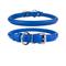 Show in main carousel: CollarDirect Rolled Leather Dog Collar, Navy Blue, Large: 14 to 16-in neck, 1/2-in wide slide 1 of 5