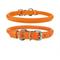 Show in main carousel: CollarDirect Rolled Leather Dog Collar, Orange, Large: 14 to 16-in neck, 1/2-in wide slide 1 of 6