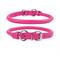 Show in main carousel: CollarDirect Rolled Leather Dog Collar, Pink, Large: 14 to 16-in neck, 1/2-in wide slide 1 of 5