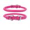 Show in main carousel: CollarDirect Rolled Leather Dog Collar, Pink, Medium: 12 to 14-in neck, 1/2-in wide slide 1 of 5