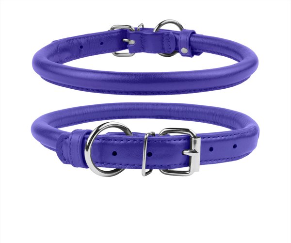 CollarDirect Rolled Leather Dog Collar