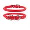Show in main carousel: CollarDirect Rolled Leather Dog Collar, Red, XX-Large: 19 to 21-in neck, 9/16-in wide slide 1 of 5