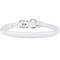 Show in main carousel: CollarDirect Rolled Leather Dog Collar, White, Medium: 12 to 14-in neck, 1/2-in wide slide 3 of 6