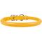 Show in main carousel: CollarDirect Rolled Leather Dog Collar, Yellow, Medium: 12 to 14-in neck, 1/2-in wide slide 2 of 5