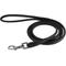 Show in main carousel: CollarDirect Rolled Leather Dog Leash, Black, Large: 6-ft long, 3/8-in wide slide 1 of 4