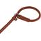 Show in main carousel: CollarDirect Rolled Leather Dog Slip Lead, Brown, Small: 6-ft long, 5/16-in wide slide 2 of 4