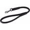 Show in main carousel: CollarDirect Short Traffic Rolled Leather Dog Leash, Black, Large: 1.75-ft long, 1/2-in wide slide 1 of 3