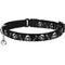 Show in main carousel: CollarDirect Skull Breakaway Buckle Cat Collar, Black slide 3 of 5