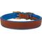Show in main carousel: CollarDirect Soft Padded Leather Dog Collar, Navy Blue, Large slide 2 of 4