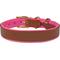 Show in main carousel: CollarDirect Soft Padded Leather Dog Collar, Pink, Medium slide 2 of 3