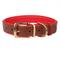 Show in main carousel: CollarDirect Soft Padded Leather Dog Collar, Red, Large slide 1 of 3