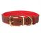 Show in main carousel: CollarDirect Soft Padded Leather Dog Collar, Red, Medium slide 1 of 3