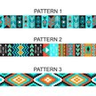 Show in main carousel: CollarDirect Tribal Aztec Nylon Dog Collar, Pattern 1, Small: 10 to 13-in neck, 5/8-in wide slide 7 of 8