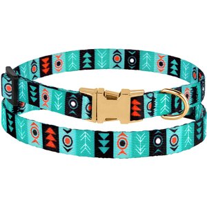 CollarDirect Tribal Aztec Nylon Dog Collar, Pattern 1, X-Small: 7 to 10-in neck, 2/5-in wide