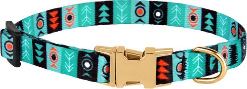 Show full view: CollarDirect Tribal Aztec Nylon Dog Collar, Pattern 1, X-Small: 7 to 10-in neck, 2/5-in wide slide 6 of 8