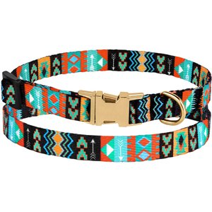 CollarDirect Tribal Aztec Nylon Dog Collar, Pattern 2, X-Small: 7 to 10-in neck, 2/5-in wide