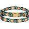 Show in main carousel: CollarDirect Tribal Aztec Nylon Dog Collar, Pattern 3, X-Small: 7 to 10-in neck, 2/5-in wide slide 1 of 7