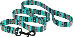 CollarDirect Tribal Aztec Nylon Dog Leash, Pattern 1, Small: 5-ft long, 5/8-in wide
