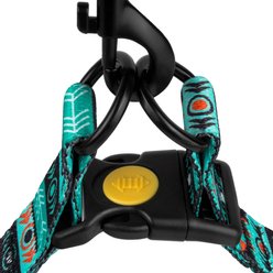 CollarDirect Tribal Aztec Nylon Step In Back Clip Dog Harness, Pattern 1, Medium: 18 to 22-in chest slide 2 of 3