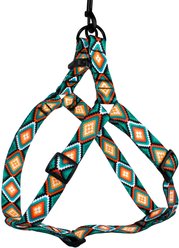 CollarDirect Tribal Aztec Nylon Step In Back Clip Dog Harness, Pattern 3, Small: 16 to 21-in chest