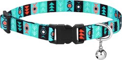CollarDirect Tribal Breakaway Buckle Cat Collar, Pattern 1