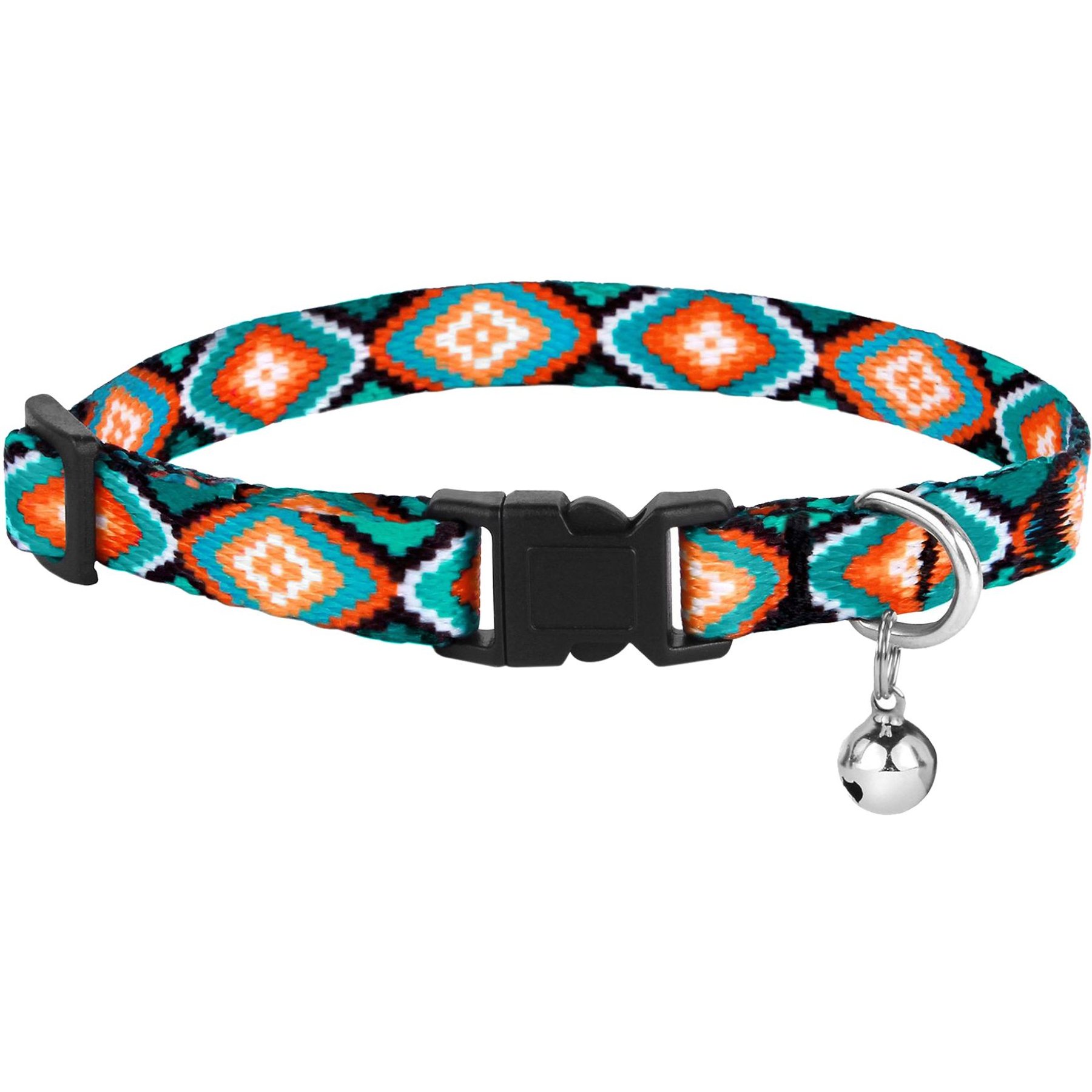 CollarDirect Tribal Breakaway Buckle Cat Collar, Pattern 3