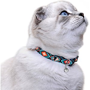 CollarDirect Tribal Breakaway Buckle Cat Collar, Pattern 3